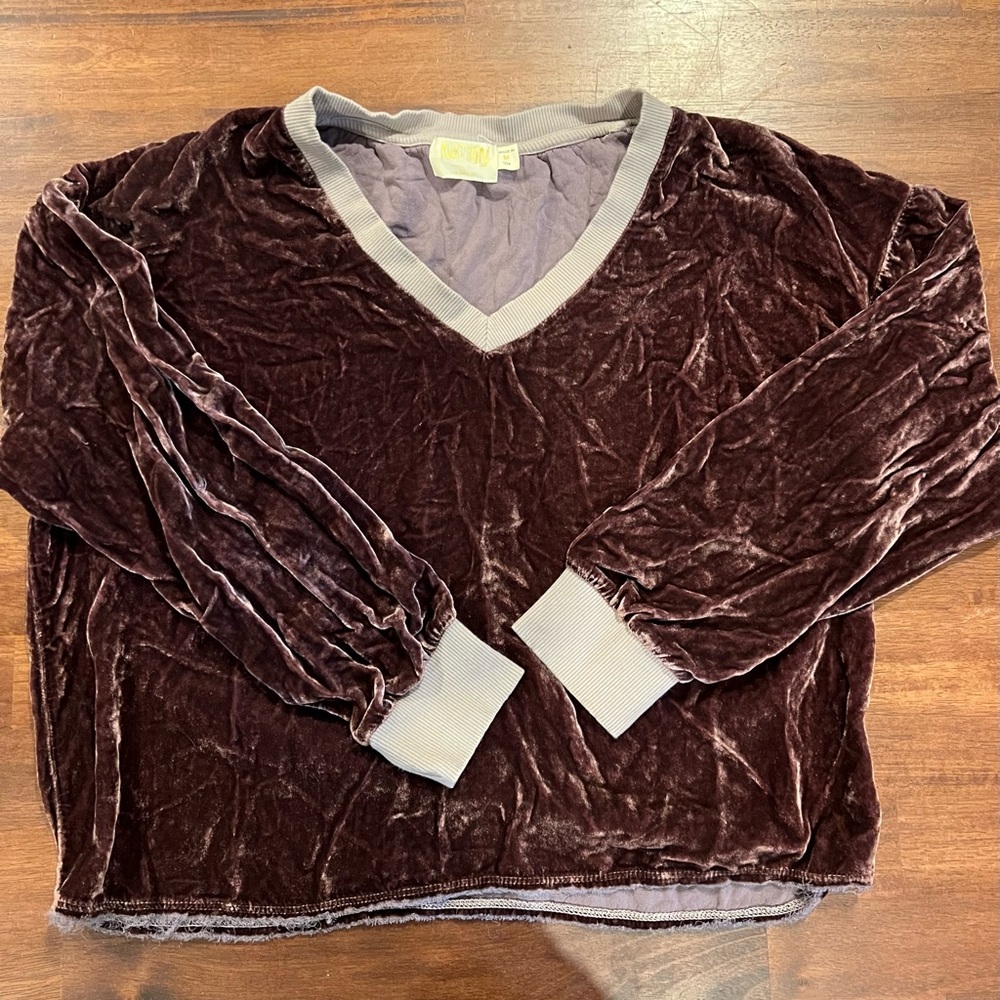 Nation LTD Velour Top